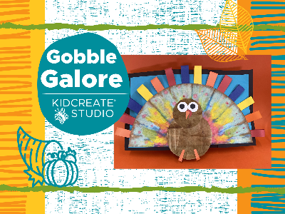 Kidcreate Studio - Bloomfield.  Gobble Galore Workshop (18 Months-6 Years)