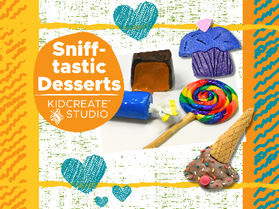 Kidcreate Studio - Fayetteville. Sniff-tastic Desserts Summer Camp (4-9 Years)