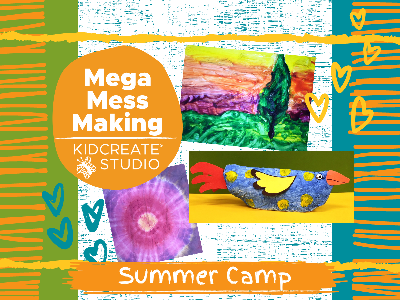 Kidcreate Studio - Johns Creek. Mega Mess Making- Summer Camp (5-12Y)