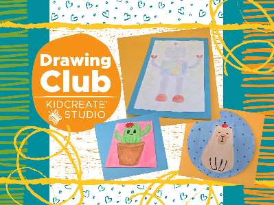 Kidcreate Studio - San Antonio. Drawing Club @ ARTPACE SAN ANTONIO  (5-12 Years)