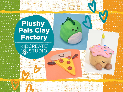 Week 6: Plushy Pals Clay Factory Summer Camp (4-9 Years) 8/10-8/14